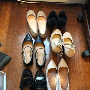 6 pairs of shoes for minimum price- $3!!